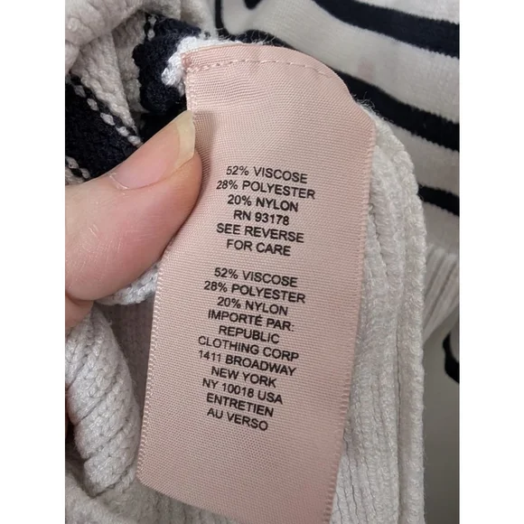 Philosophy Republic Clothing XL Striped Crew Neck Sweater, women's - Picture 9 of 9